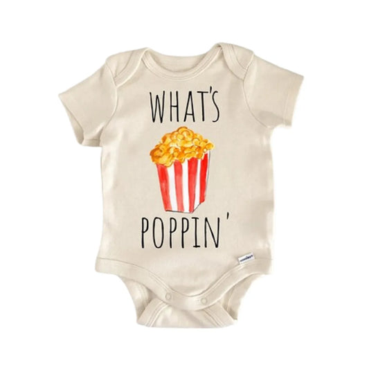 Popcorn Movie Night Newborn Baby Onesie® Onesie®