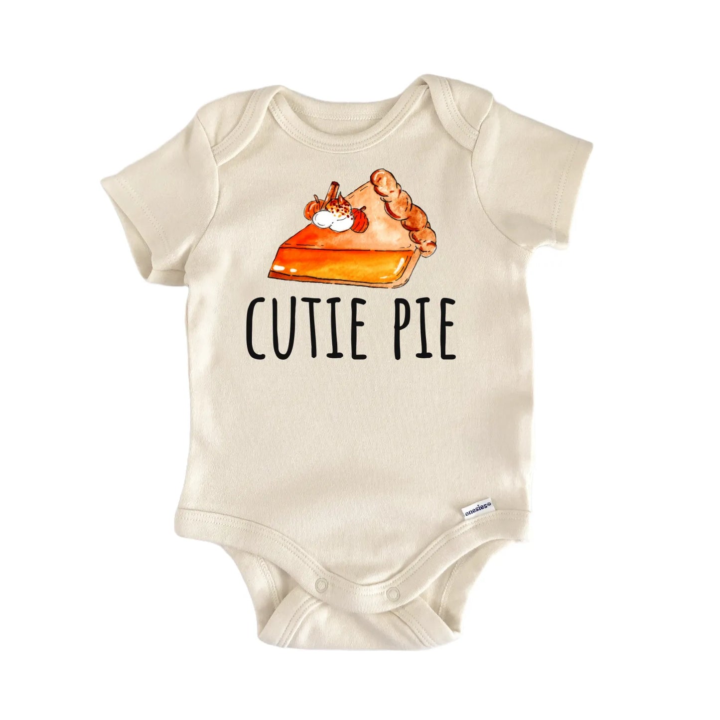 Pumpkin Cutie Pie Bakery Baby Gift Baby Bodysuit