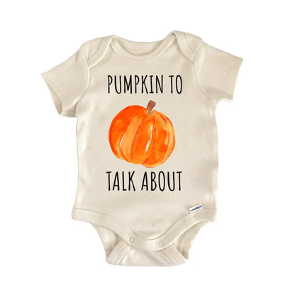 Pumpkin Halloween Fall Autumn Farm Infant Gift Baby Bodysuit