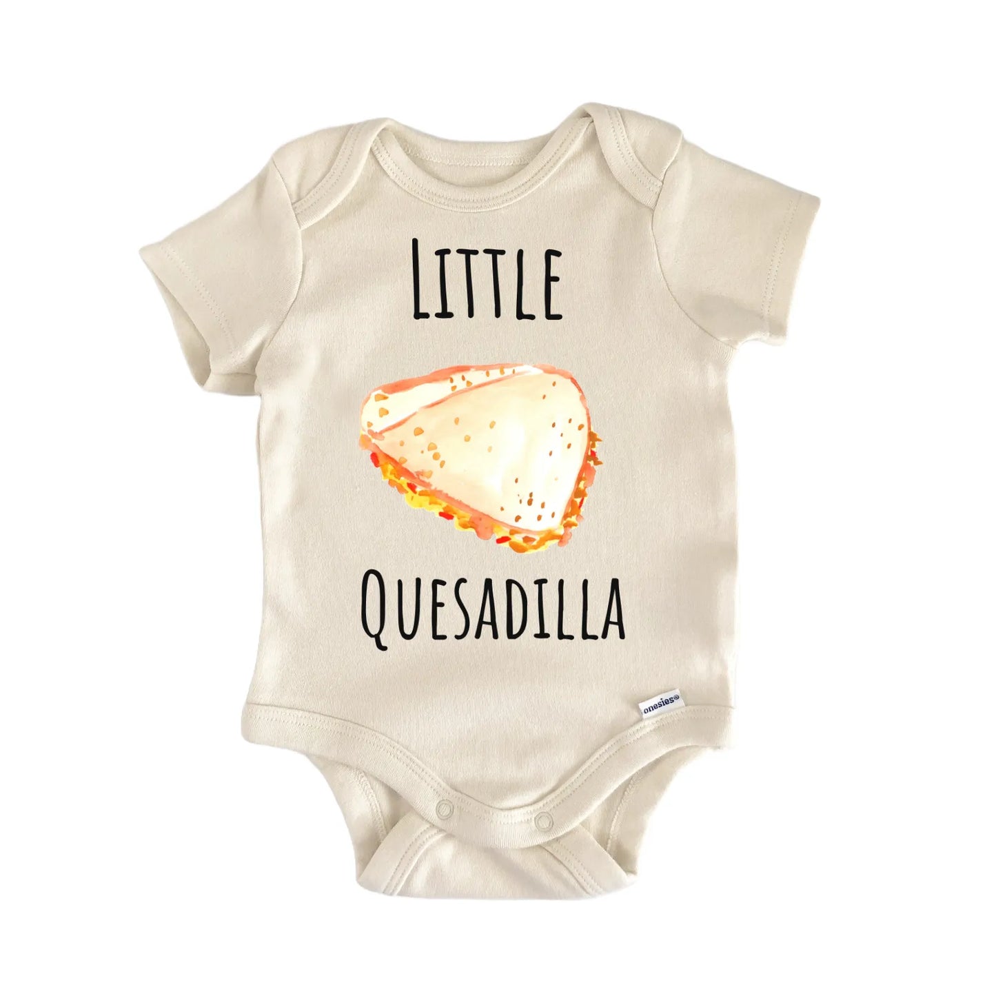 Quesadilla Mexican Food Burrito Foodie Infant Gift Baby Bodysuit