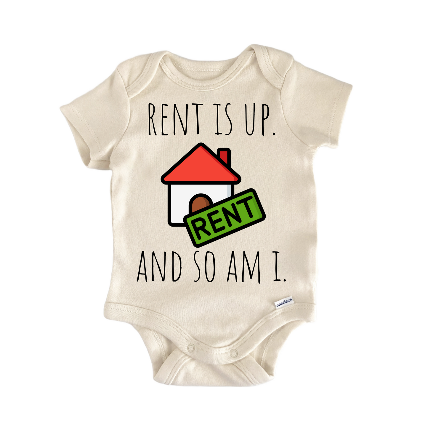 Rent Landlord Tenant Newborn Baby Onesie® Bodysuit