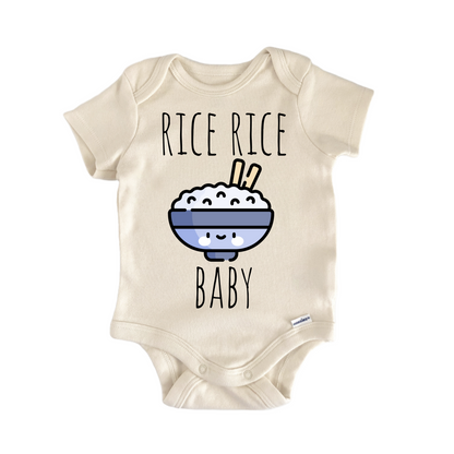 Rice Chinese Foodie Sushi Newborn Baby Onesie® Bodysuit