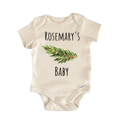Rosemary Herb Spice Plant Cooking Baby Gift Baby Bodysuit