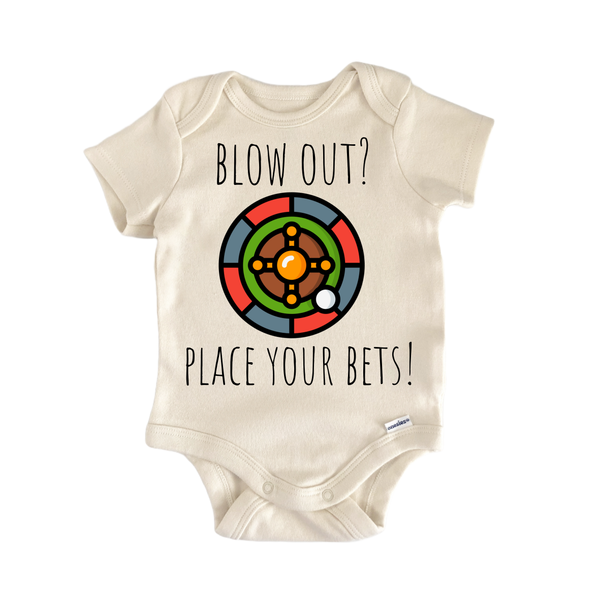 Roulette Casino Vegas Newborn Baby Onesie® Bodysuit