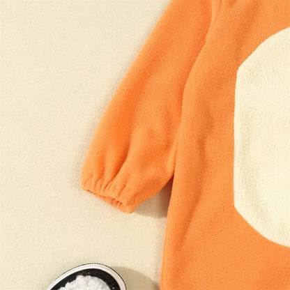 Cartoon Blue Orange Dog Costume for Toddler Baby Boys Girls Halloween