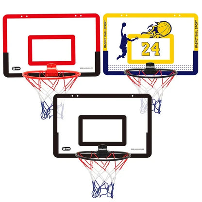 Kids Transparent Wall Hanging Basketball Hoop No Drilling Basketball Board Indoor Shooting Game Children Indoor Sports Play Toy