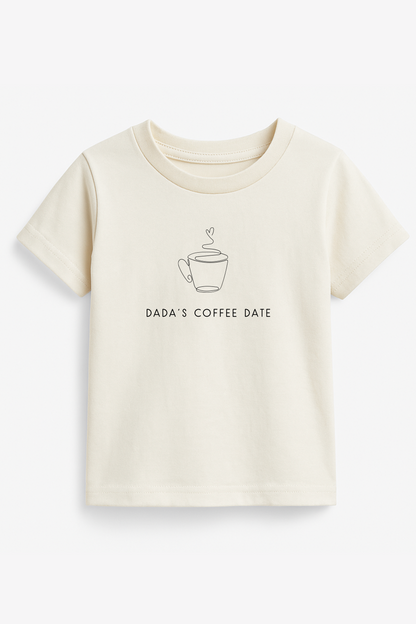 Dadas Coffee Date Organic Kids T-shirt