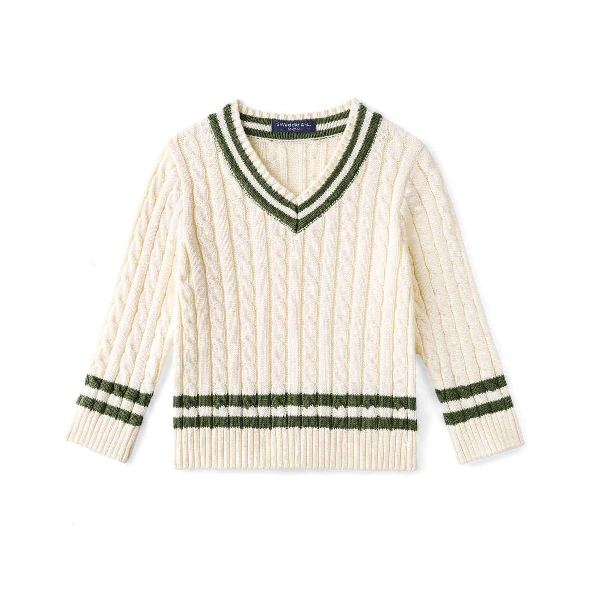 Signature Cable Knit Cricket Kids Sweater