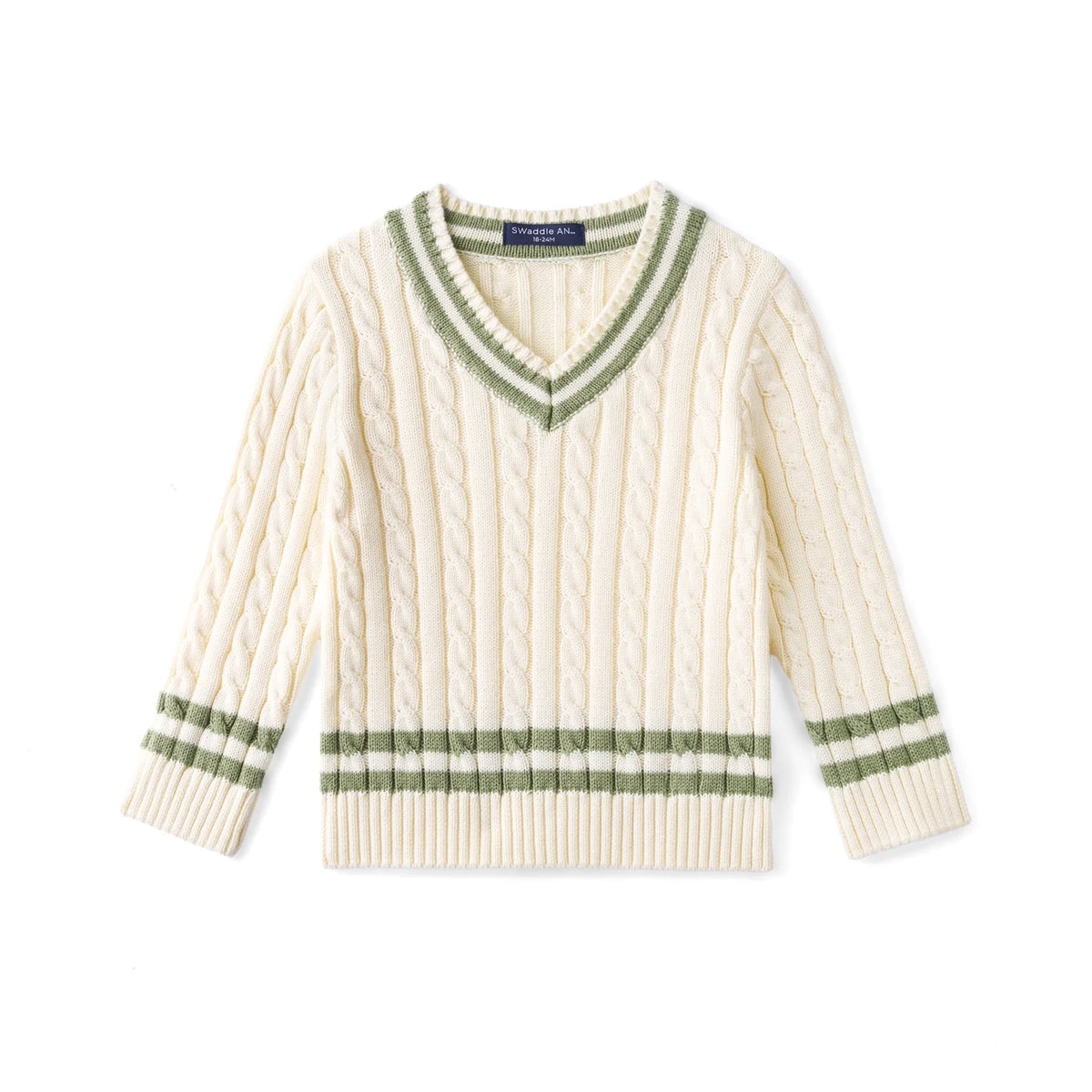 Signature Cable Knit Cricket Kids Sweater
