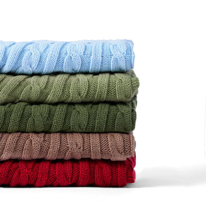 Cable Knit Skirts in Mocha