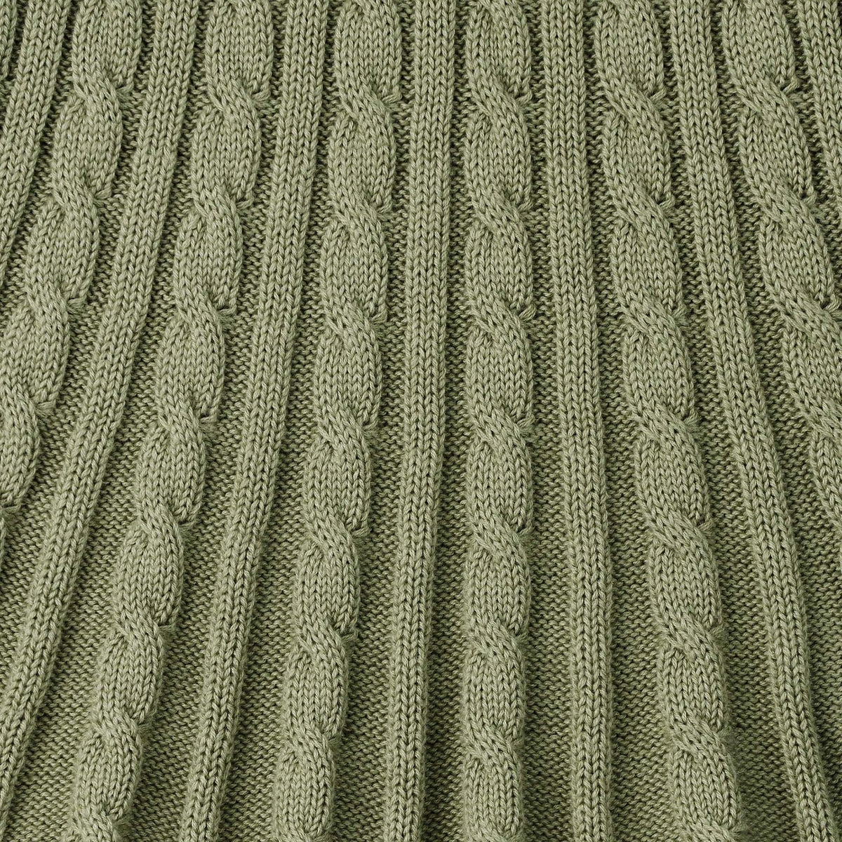Cable Knit Skirts in Sage Green