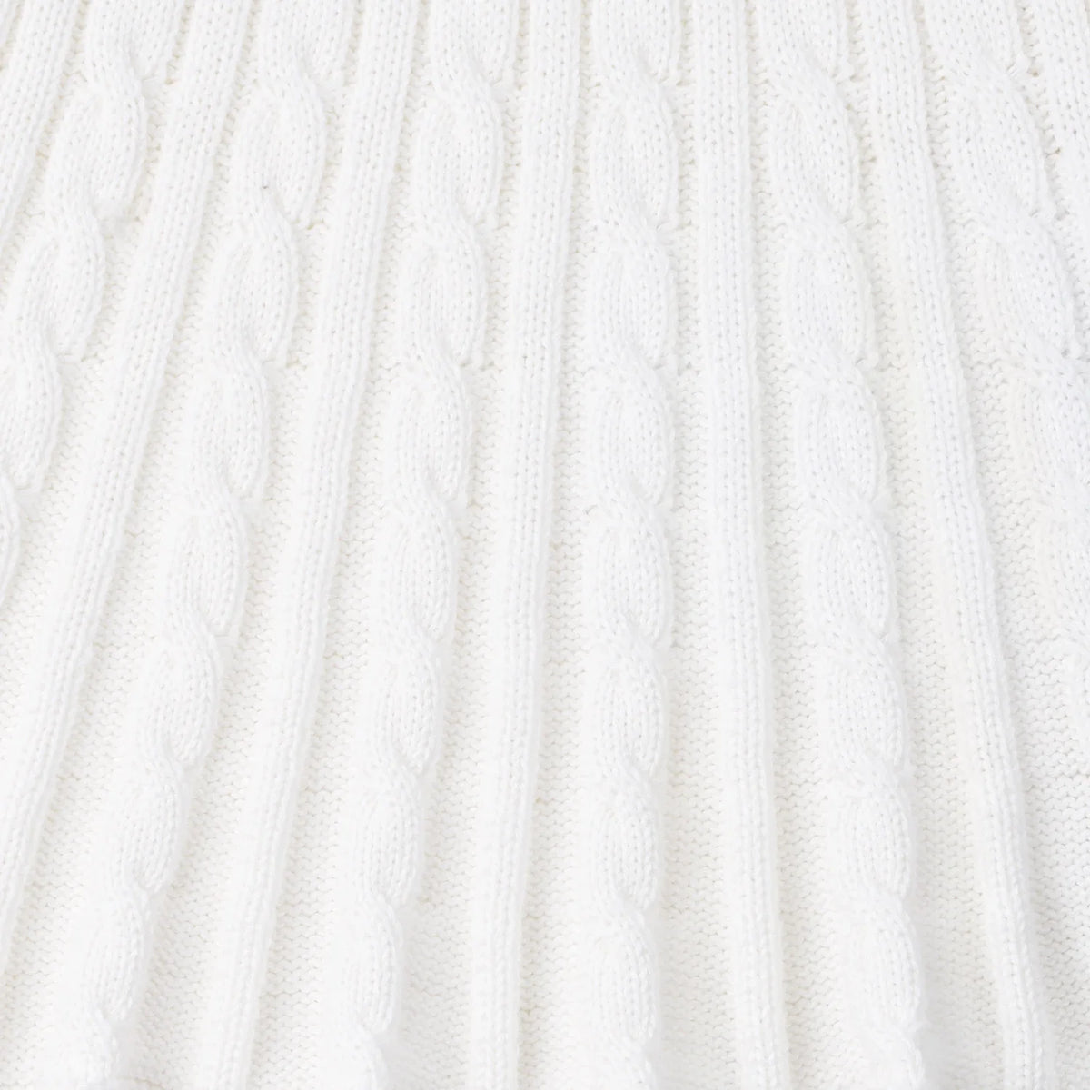 Cable Knit Skirts in White