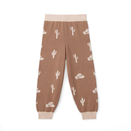 Cactus Knit Jogger Pants