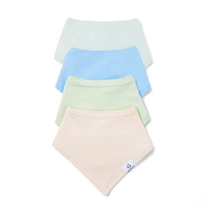 Bamboo Bandana Bibs in Sand
