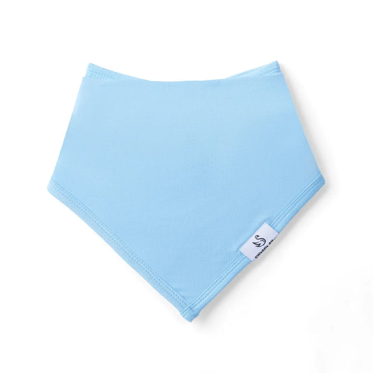 Bamboo Bandana Bibs in Blue Bell