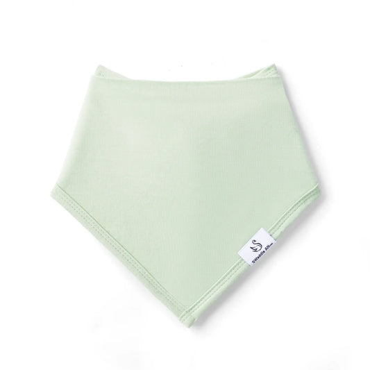 Bamboo Bandana Bibs in Sage Green