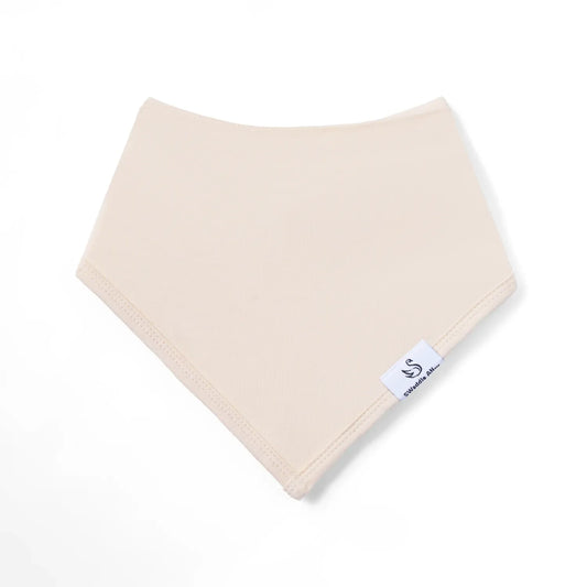Bamboo Bandana Bibs in Sand