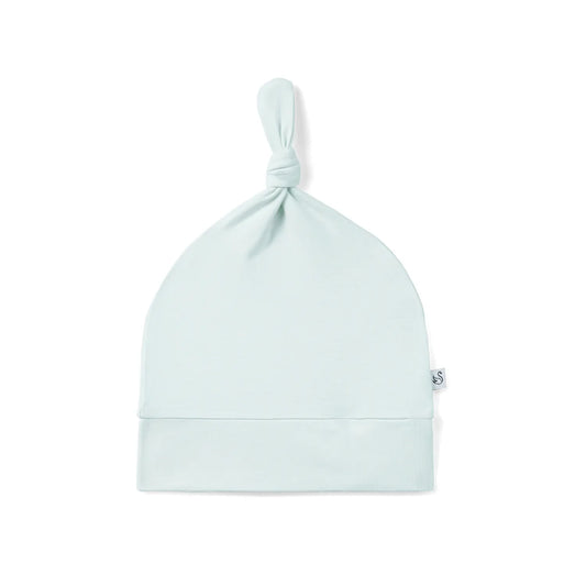 Baby Knotted Cap in Mint