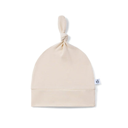 Baby Knotted Cap in Sand