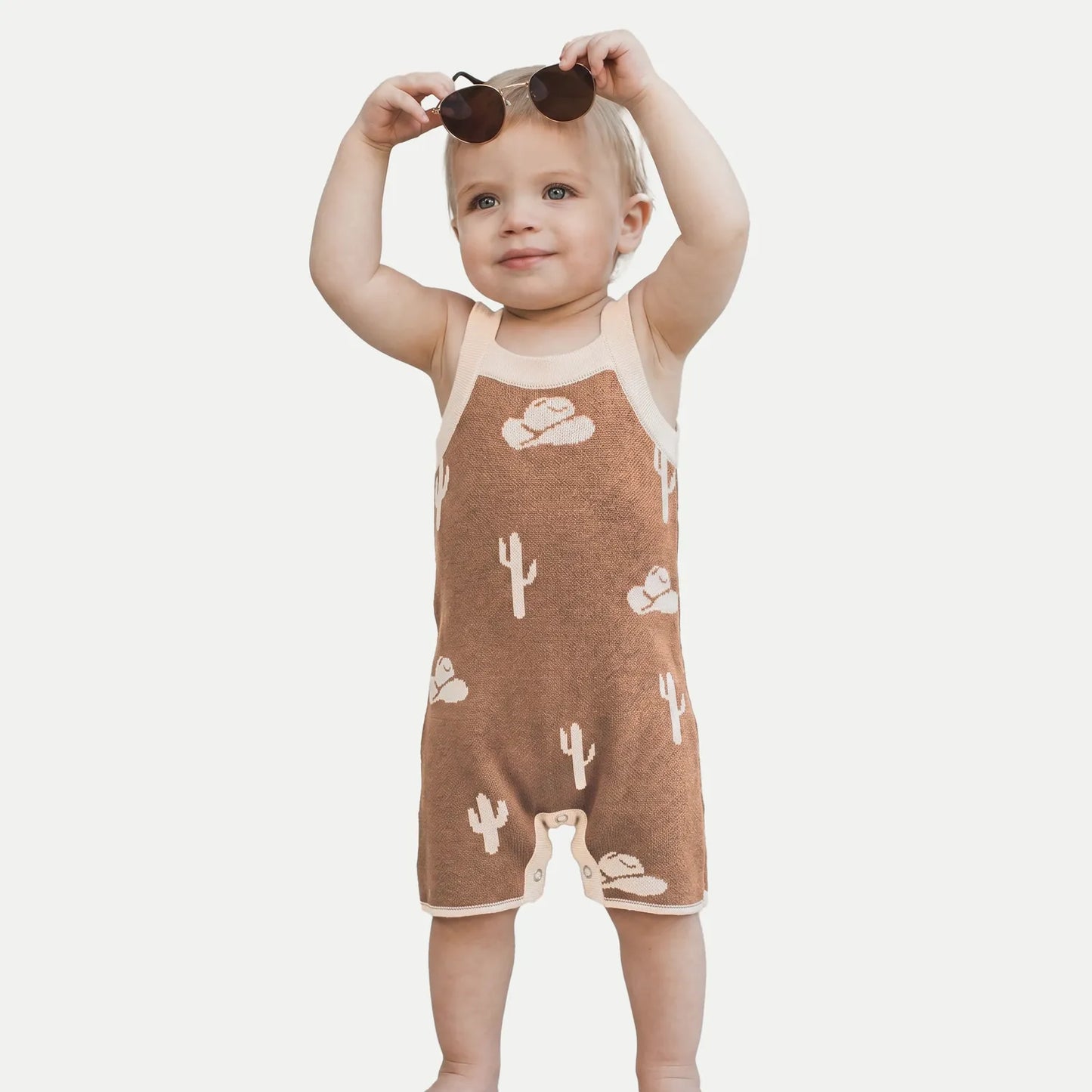 Cactus Baby Knit Playsuit
