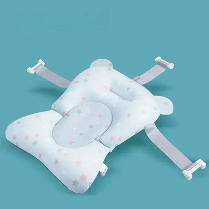 Baby Shower Bath Tub Pad Non-Slip Newborn Bathtub Mat Safety Nursing