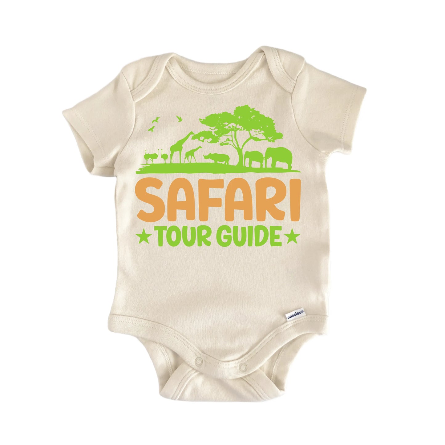 Safari Tour Guide Africa Newborn Baby Onesie® Onesie®