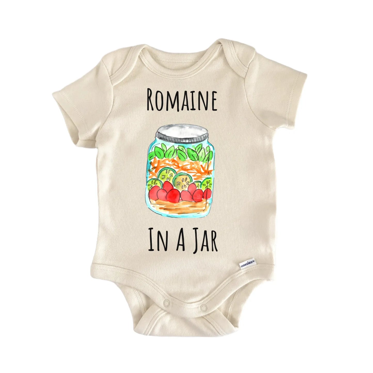 Salad Jar Infant Gift Baby Bodysuit