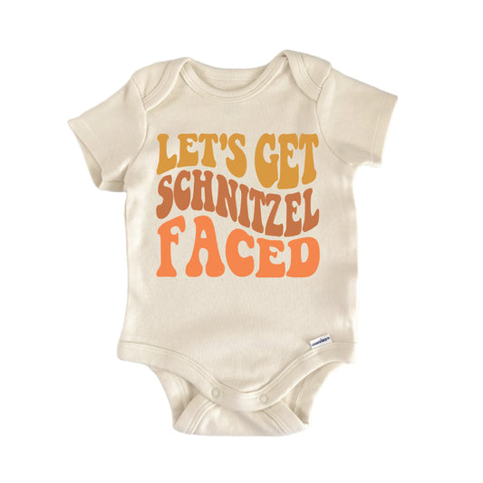 Schnitzel Oktoberfest Newborn Baby Onesie® Onesie®