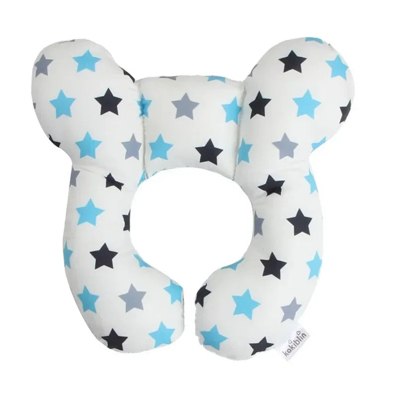 New Baby Pillow Protective Travel Car Seat Head Neck Support Pillows Newborn Children U Shape Headrest Toddler Cushion 0-3 Years