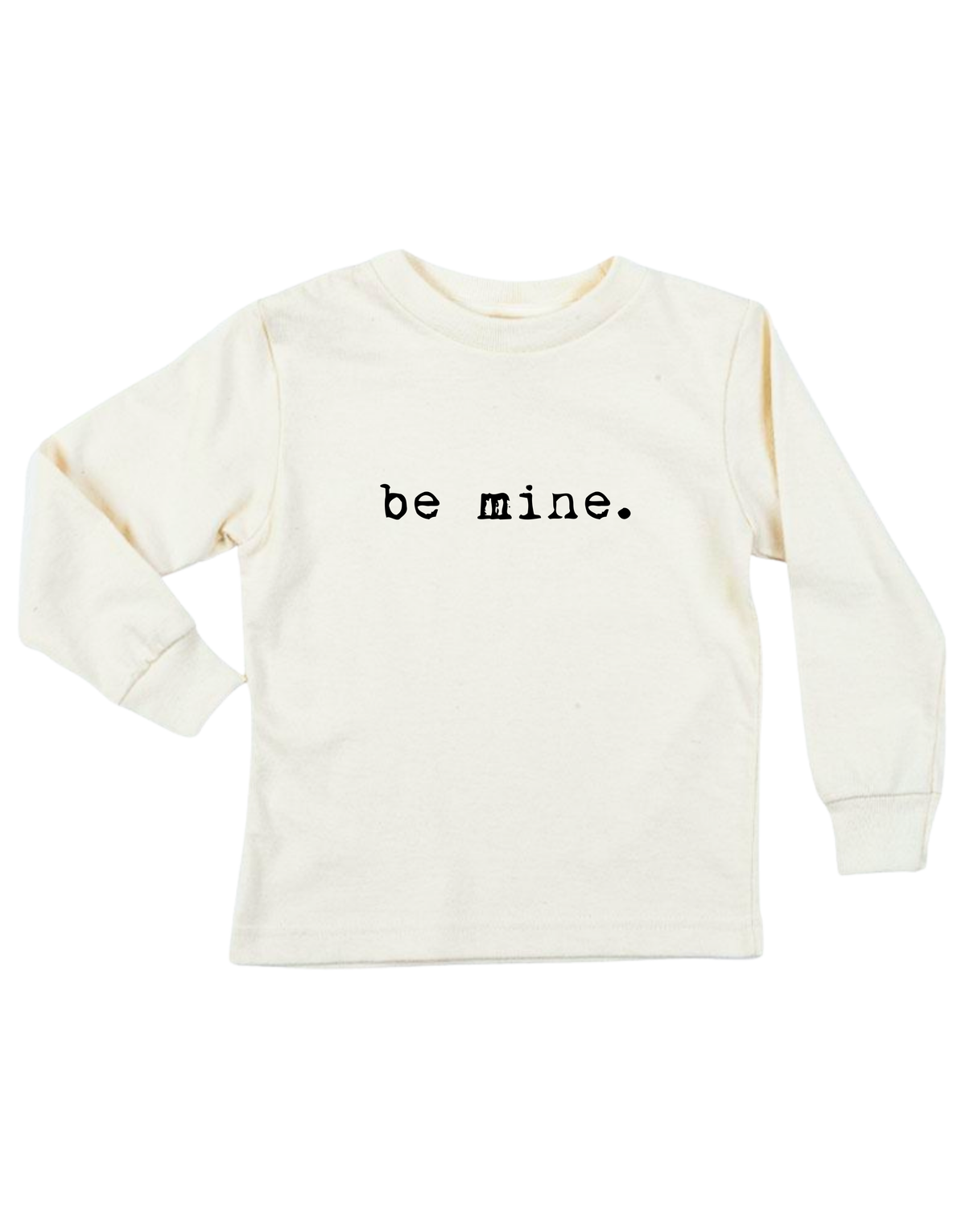 Be Mine Organic Kids T-Shirt Long Sleeve
