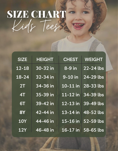 La Dolce Vita Stamp Organic Kids T-shirt