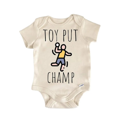 Shot Put Track Field Newborn Baby Onesie® Onesie®