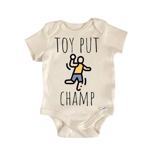 Shot Put Track Field Newborn Baby Onesie® Onesie®
