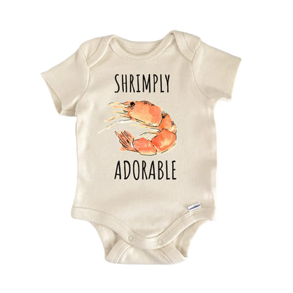 Shrimp Seafood Foodie Infant Gift Baby Bodysuit