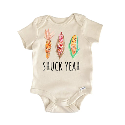 Shuck Yeah Corn Fall Maize Infant Gift Baby Bodysuit