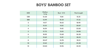 Khaki Goose Bamboo 2PC Romper Set