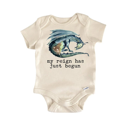 Sleeping Dragon Green Newborn Baby Onesie® Onesie®