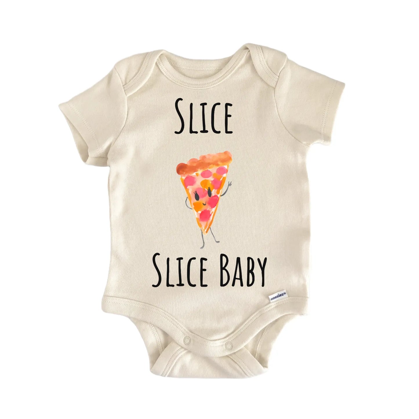 Slice Slice Baby Pizza Italian Infant Gift Baby Bodysuit
