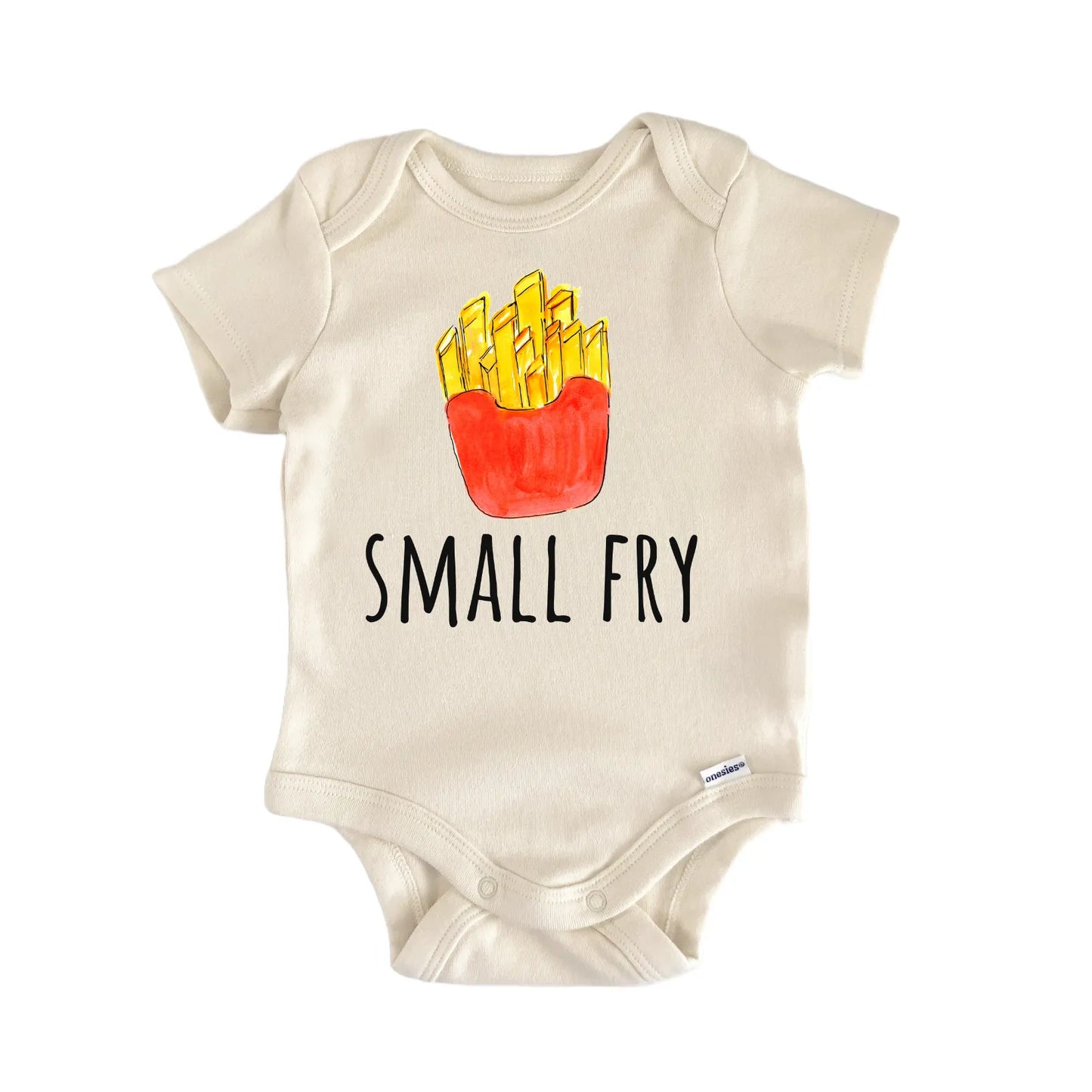 Small Fry French Fries Fast Food Infant Gift Baby Bodysuit