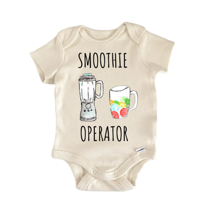 Smooth Operator Smoothie Fruit Blender Infant Gift Baby Bodysuit