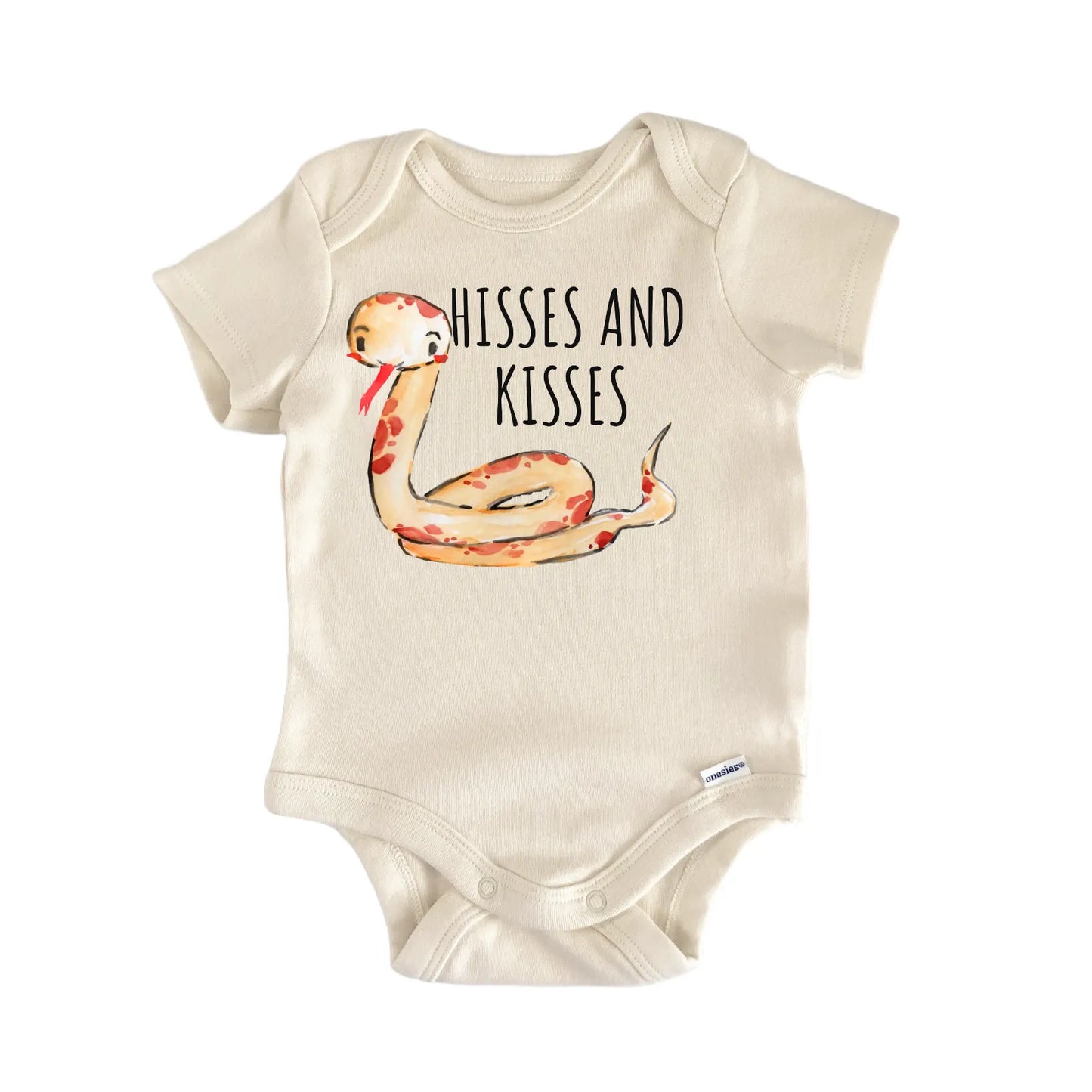 Snake Reptile Newborn Gift Baby Bodysuit