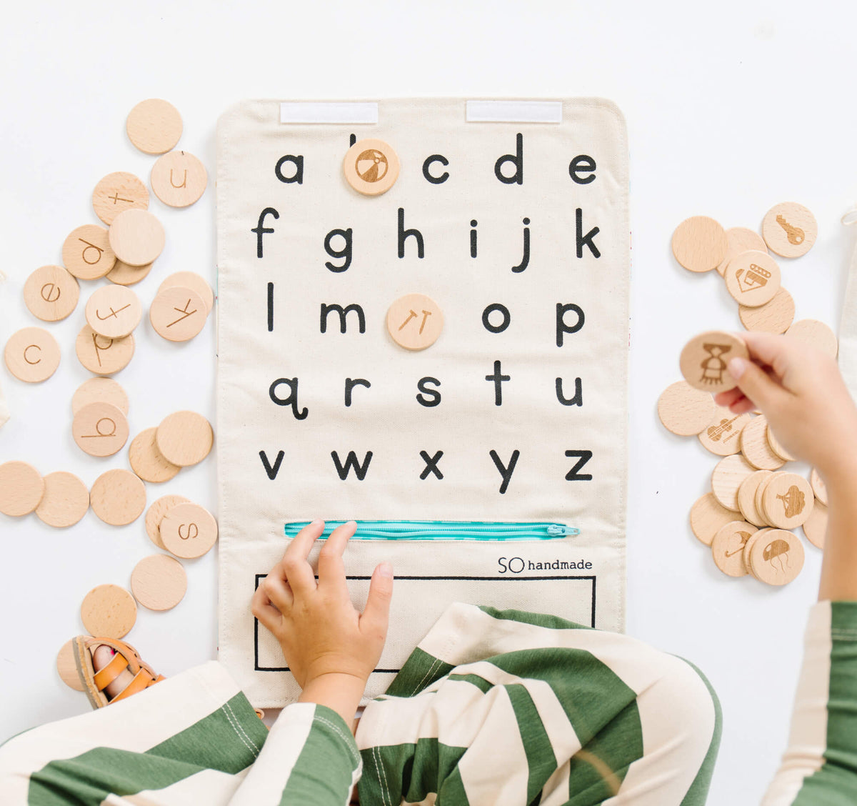 Alphabet Learning Toy: Montessori Letters Matching Game