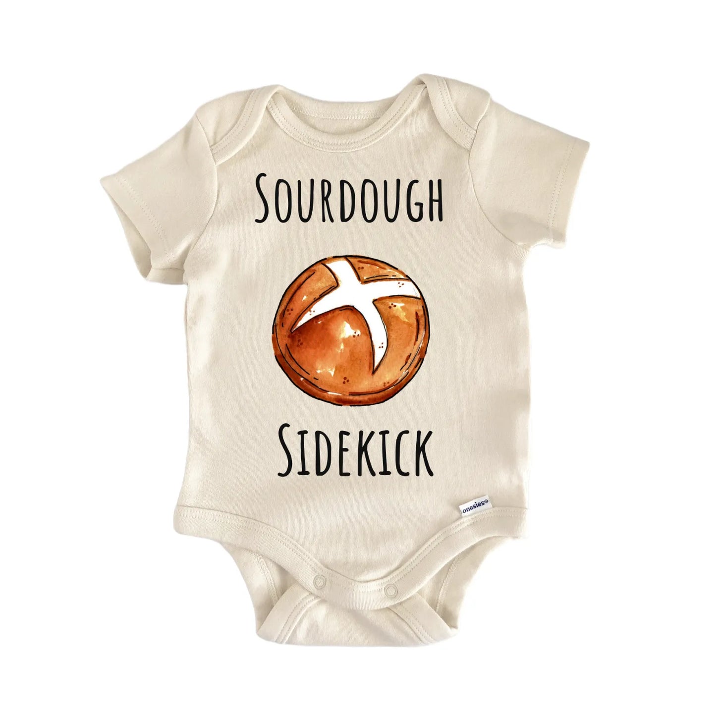 Sourdough Bread Bakery Bun Oven Baby Gift Baby Bodysuit