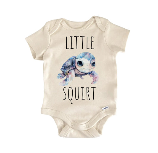 Squirt Turtle Newborn Baby Onesie® Onesie®