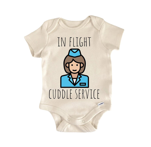 Stewardess Flight Crew Newborn Baby Onesie® Onesie®