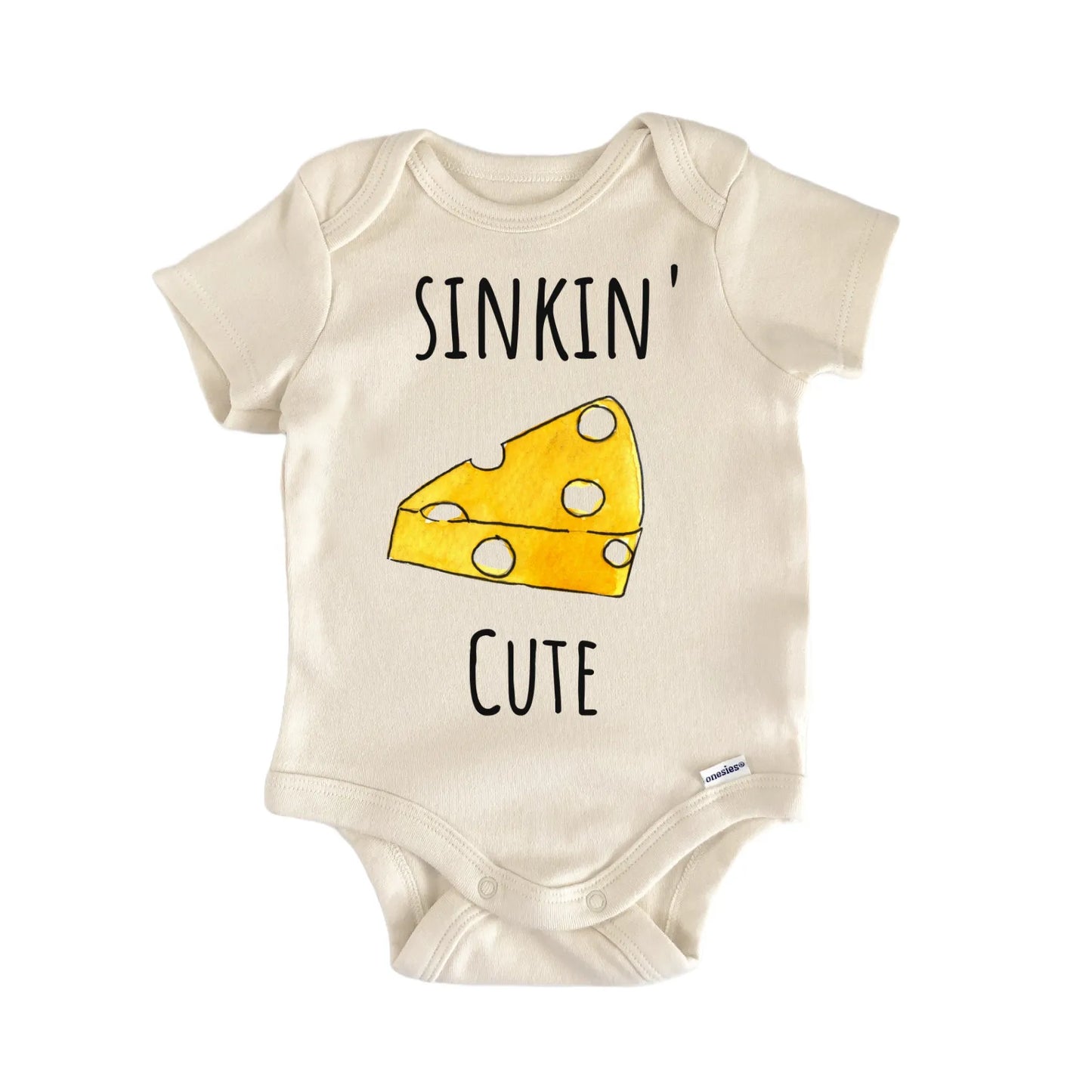 Stinkin Cute Cheese Dairy Farm Baby Gift Baby Bodysuit