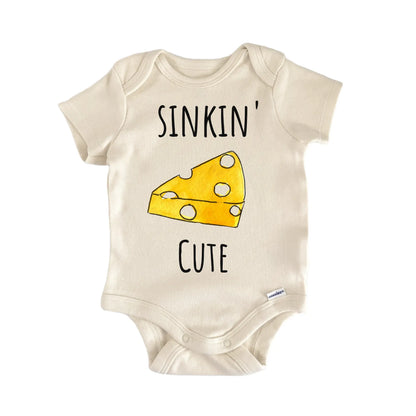 Stinkin Cute Cheese Dairy Farm Baby Gift Baby Bodysuit