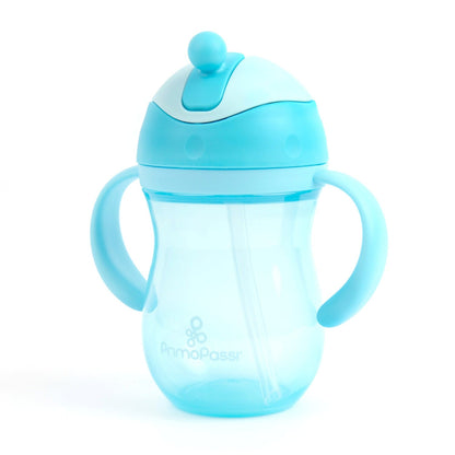 Straw Cup in Blue for Toddlers (9oz) | Primo Passi