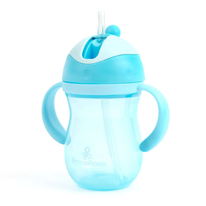 Straw Cup in Blue for Toddlers (9oz) | Primo Passi