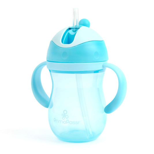 Straw Cup in Blue for Toddlers (9oz) | Primo Passi